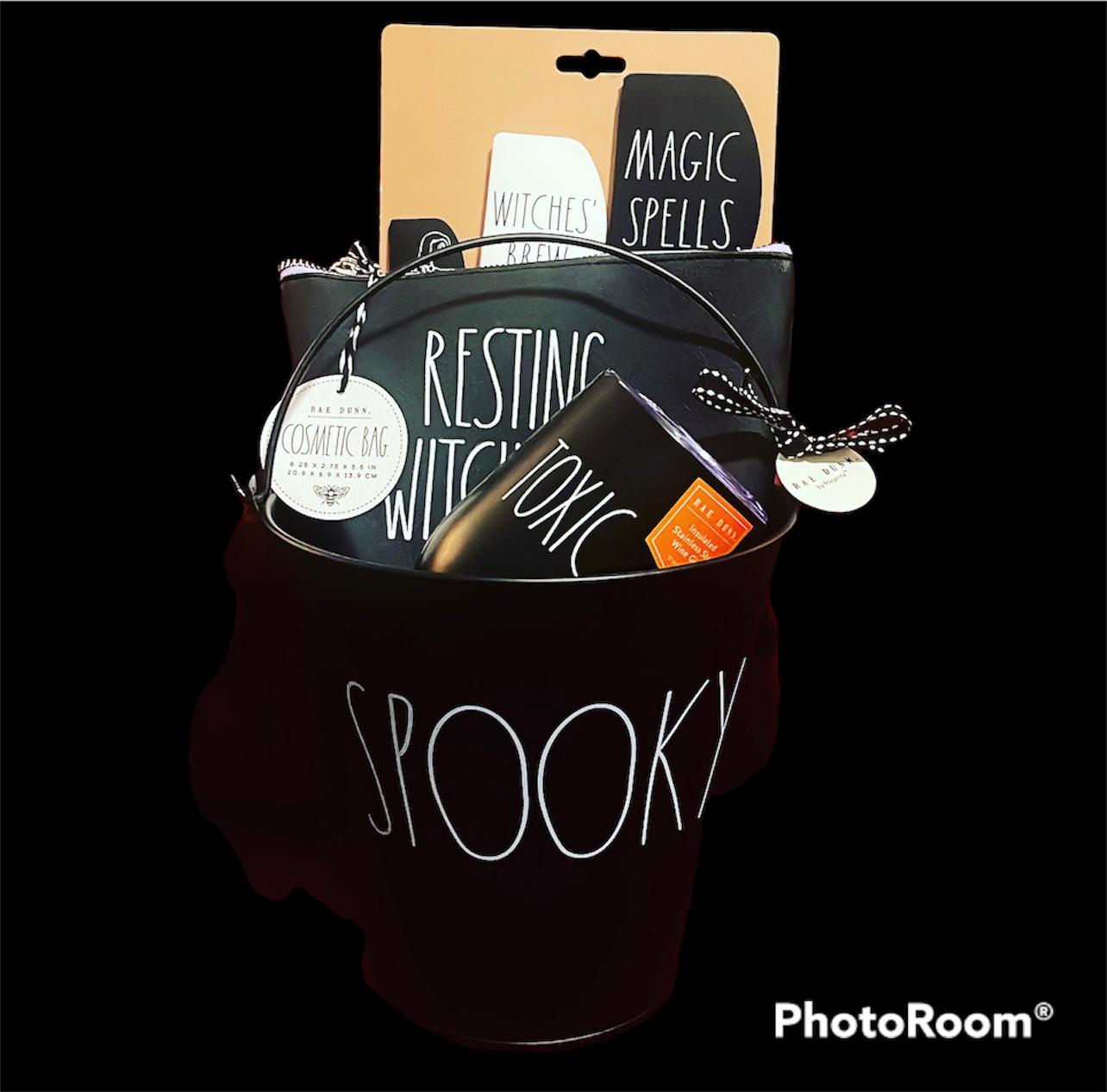 Rae Dunn Spooky Gift Basket