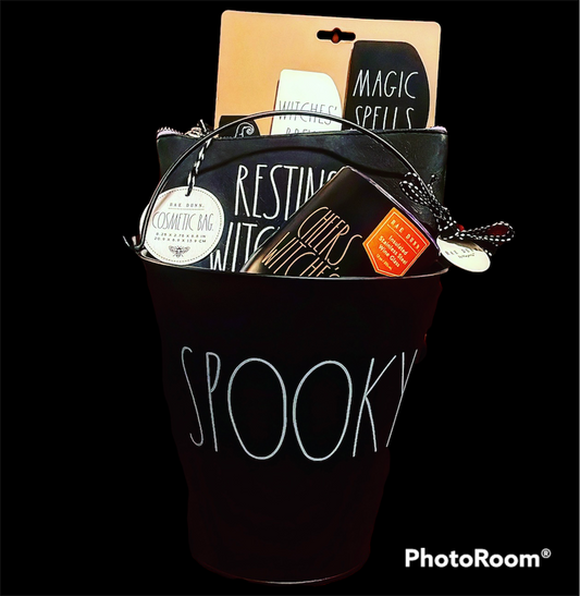 Rae Dunn Spooky Gift Basket