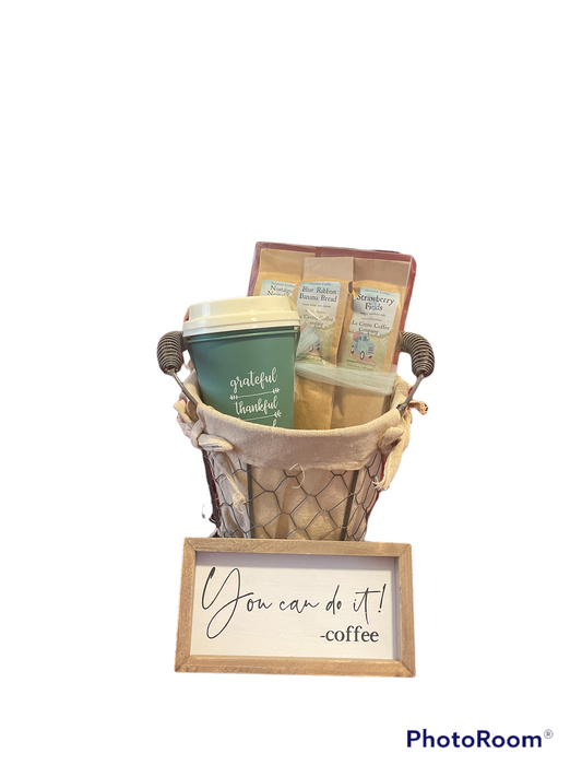 Fall/Coffee Gift Basket