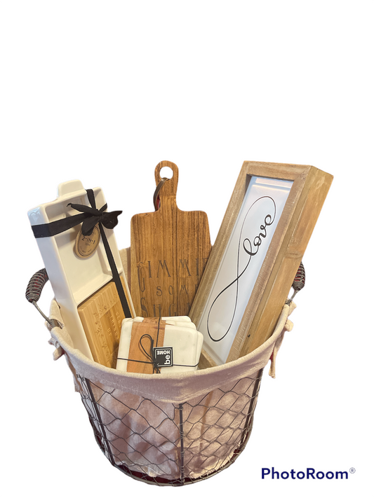 Housewarming/Newlywed Gift Basket